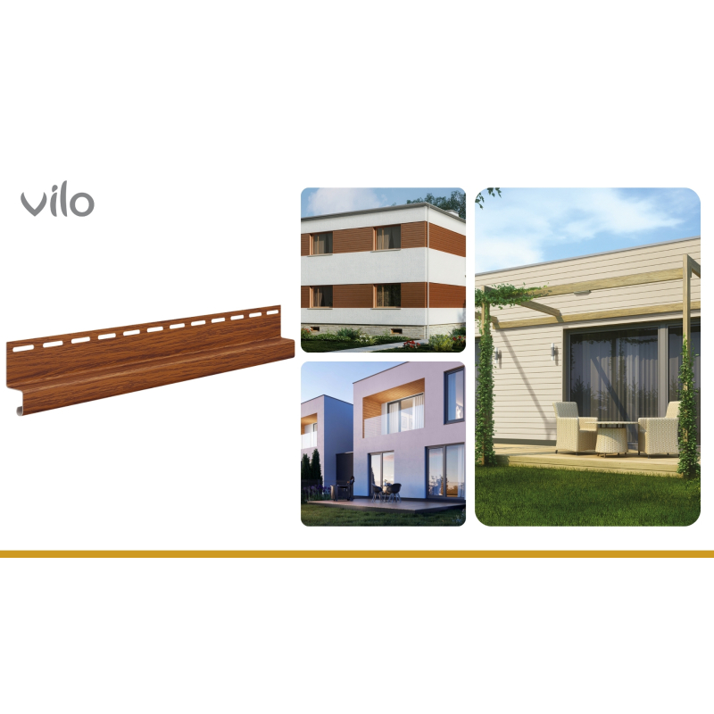 Räästaplaat SVP-16.5 Kuldne tammepuu 3.05M