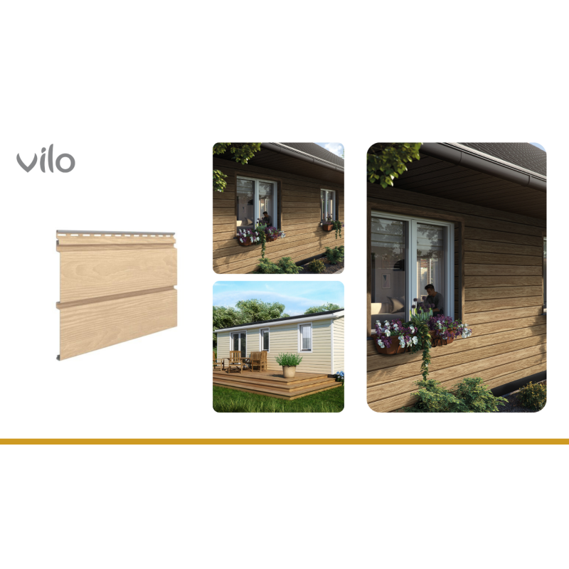 Verkleidung der Fassade SVP-05 BALANCE OAK 3M 10 SHOPS