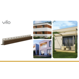 Esquina exterior mini SVP-12,5 Nogal 3,05M 5pzas
