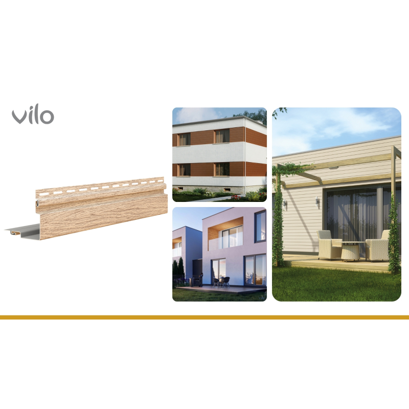 Esquina exterior SVP-12V Roble claro 3,05M