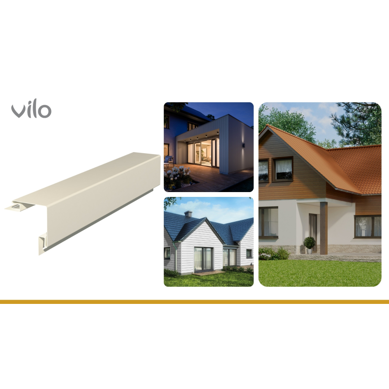 Esquina exterior SV-12 Beige 3,05M 5pzas