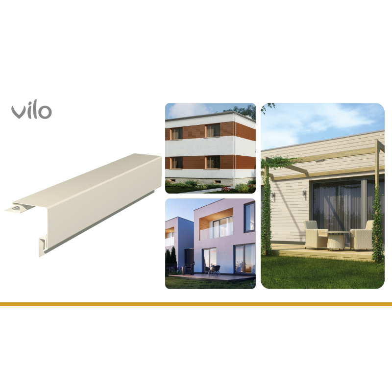Esquina exterior SV-12 Beige 3,05M 5pzas