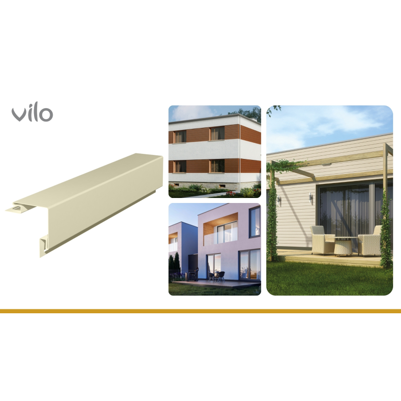 Esquina exterior SV-12 Crema 3,05M 5pzas