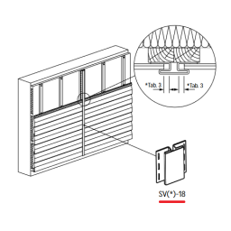 Lüliti SV-18 valge 3.05M