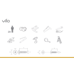 Fassaadi liistud SV-03 VALGE 3M 20 PU