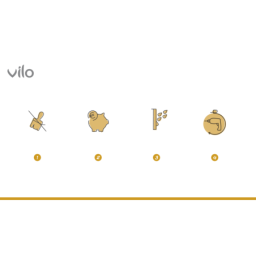 Panneau de revêtement plat SV 03 Beige 20SZT