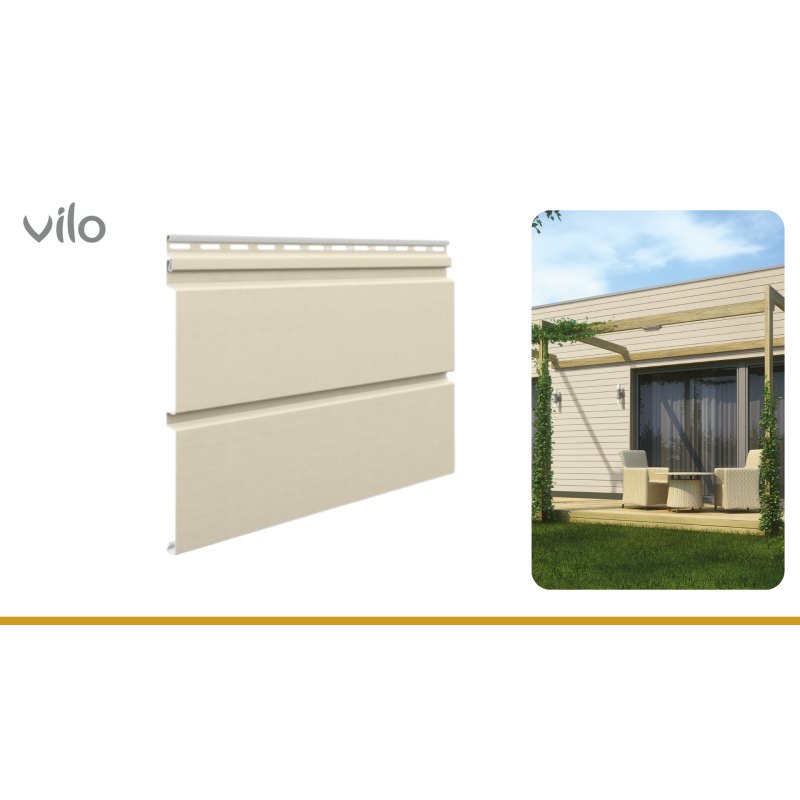Außenlatten SV-05 SIDING BEIGE 3M 10 Stk
