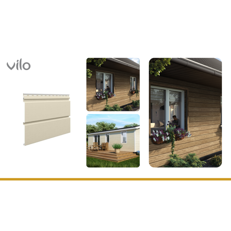 Außenlatten SV-05 SIDING BEIGE 3M 10 Stk