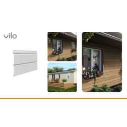 Flat siding panel SV 05 Light grey 3M 10pcs