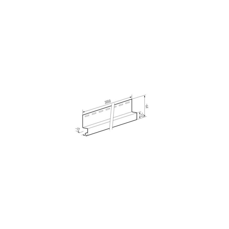 SV-16.5 TRAUFBORDÜRE OLIV. J. 3,05M 5 stk