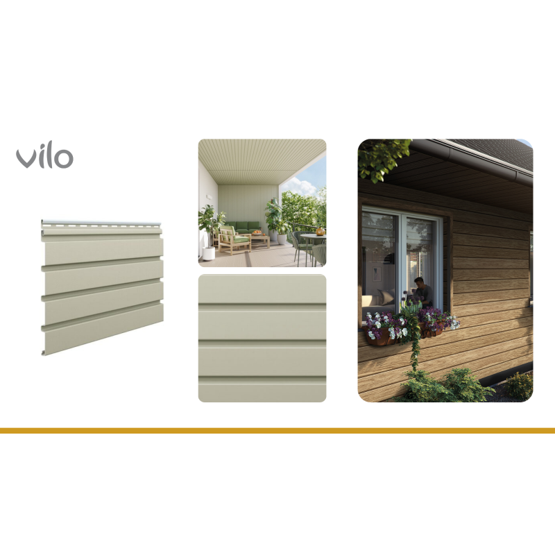 Fronto lamella panels SV 06 Light Olive 10pcs