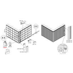 Välisnurk SV-12V Cream 3.05M 5tk