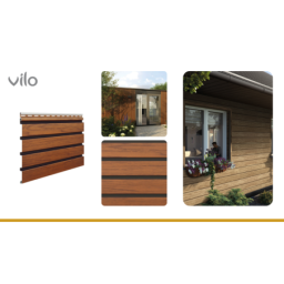 VILO-Fassadenpaneele in der Farbe Golden Oak 10 stk