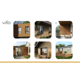 VILO Fassadenplatten in Nussbaum - 10 Stk