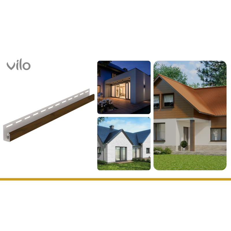 J slat SVP-15 Walnut (10pcs.)