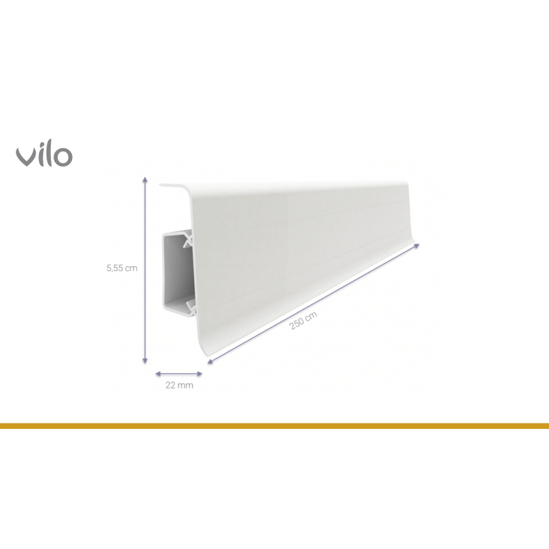 ESQUERO DUO 650 2.5M plinthe