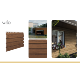 Panele lamelowe Fronto SVP Orzech, 4 sztuki