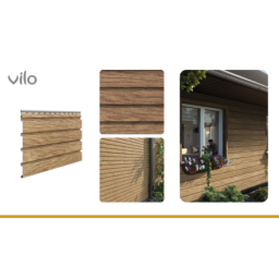 Fronto SVP slatted panels Honey Oak, 4pcs