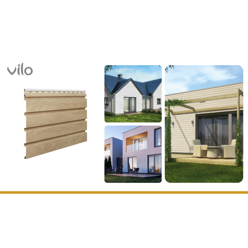 Fasadinės lameles Fronto SVP Oak 10 vnt