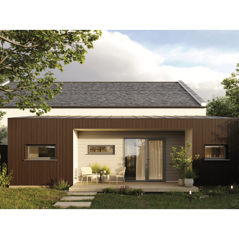 Fasadinės lameles Fronto SV 06 Walnut 10 vnt