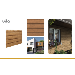 Fasádní a stropní panely VILO v barvě Winchester Oak, 10 ks