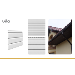 Panel de sofito con perforación SV 07 Blanco (10pzas.)