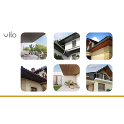 Soffit panel with perforation SV 07 White (10pcs)