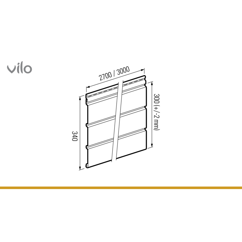 Panel de sofito con perforación SV 07 Blanco (10pzas.)