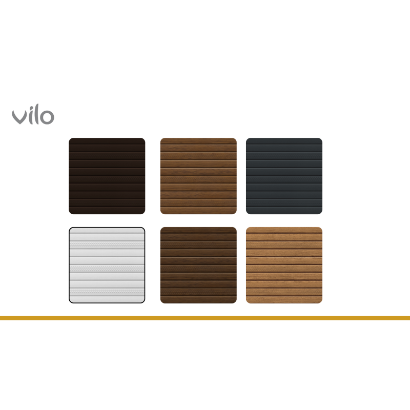 Panel de sofito con perforación SV 07 Blanco (10pzas.)
