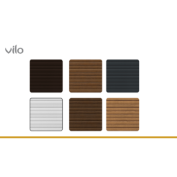 Panel de sofito con perforación SV 07 Blanco (10pzas.)
