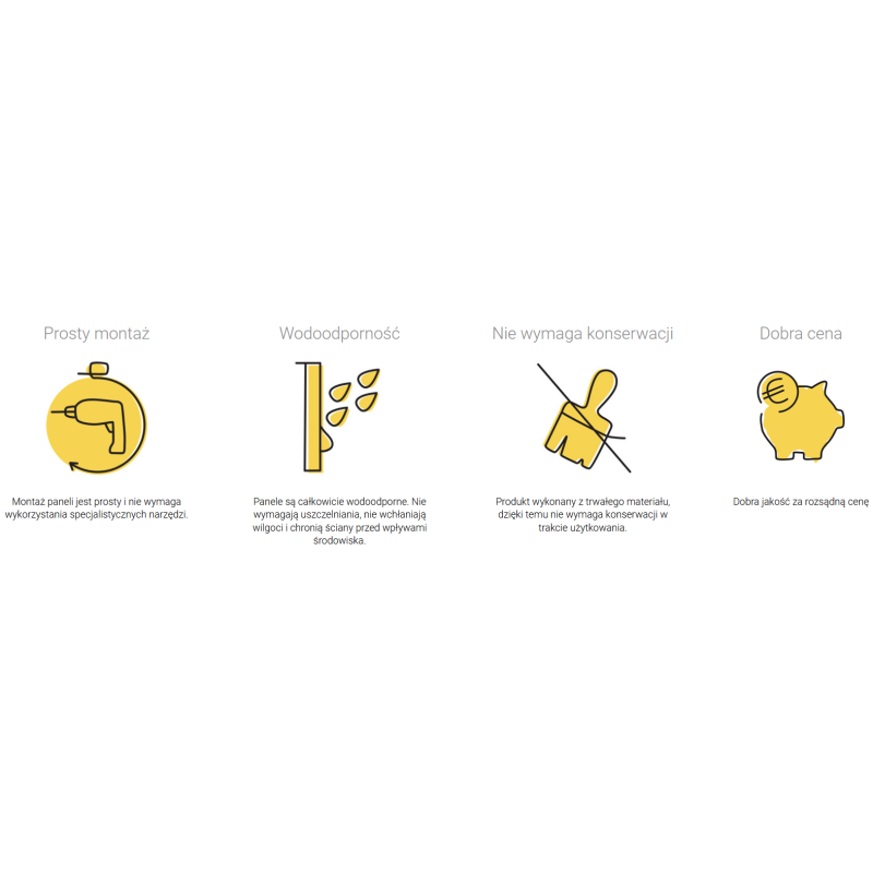 Střešní podhled SV-08 HNĚDÝ 2,7M (10ks.)