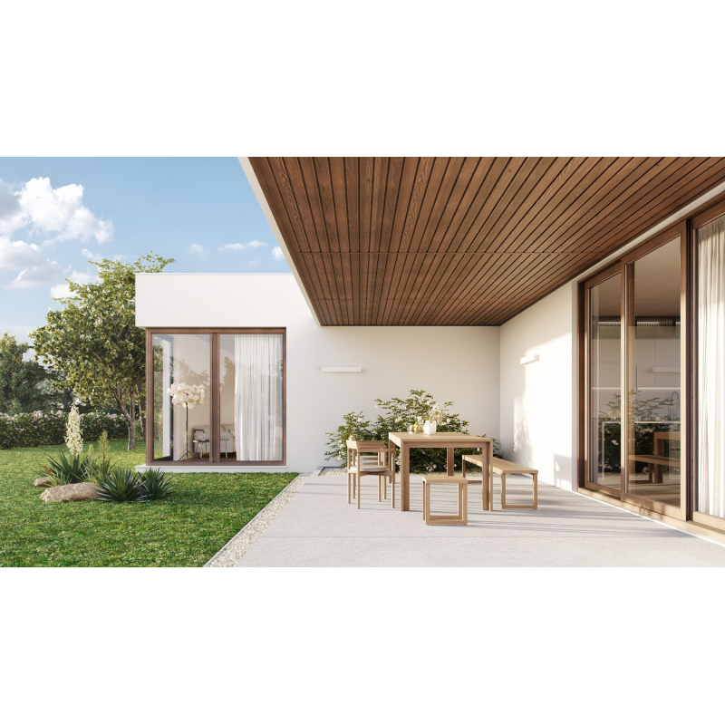 Soffitipaneel ilma perforatsioonita SV 08 Pähklipuu (10 tk)