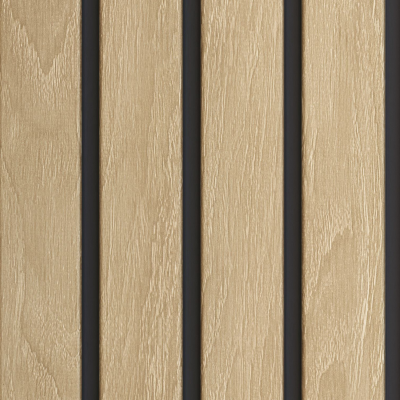Fronto SVP slatted panels Oak V-Black 4 pcs