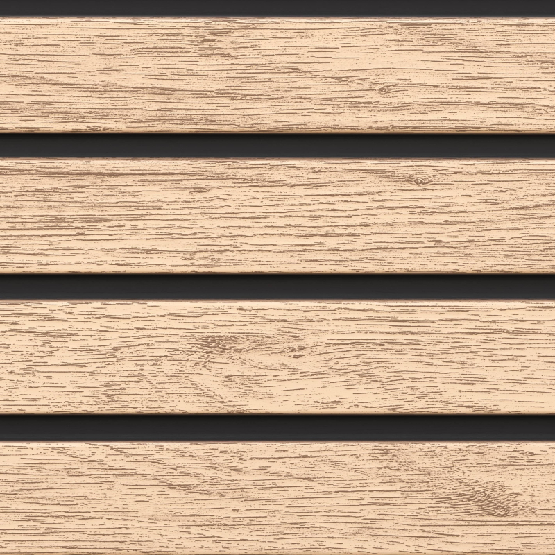 Fronto SVP hele tamm V-mustad lamellid 4 tk