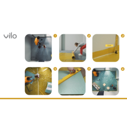 Underlay for floor panels 5MM