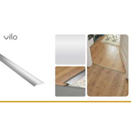 Floor expansion joint strips L30 SILVER 30/93CM