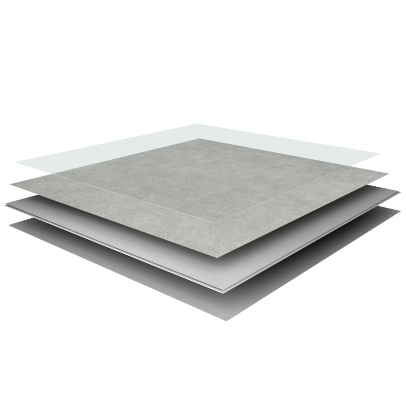 SPC 60x60 CONCRETE LIGHT Bodenbelag (1.44m2 Packung - 4Stk)