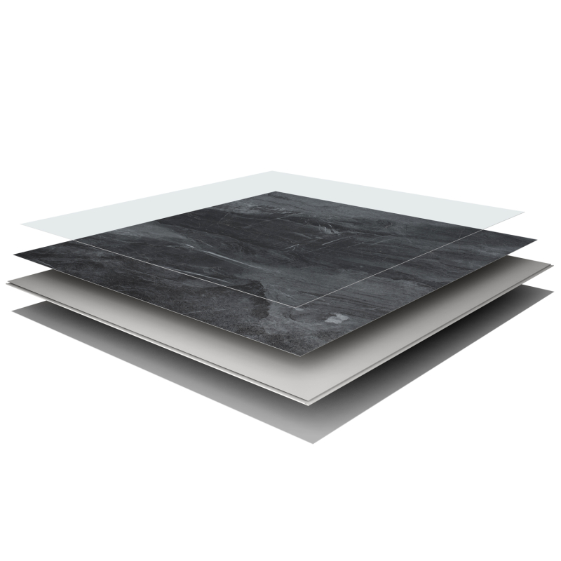 SPC 60x60 DARK STONE põrandakate (1.44m2 pakk - 4tk)
