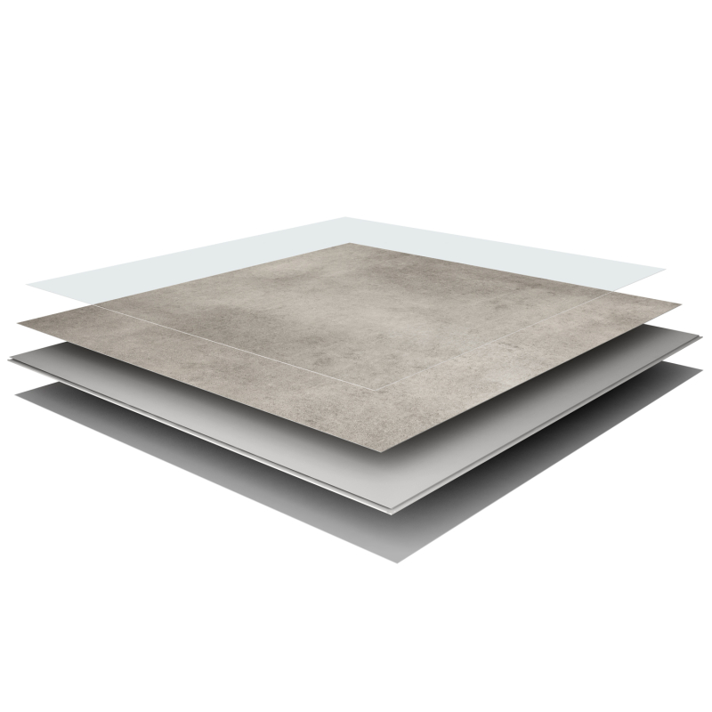 SPC 60x60 CONCRETE BEIGE Bodenbelag (1,44m2 Packung - 4 Stk)