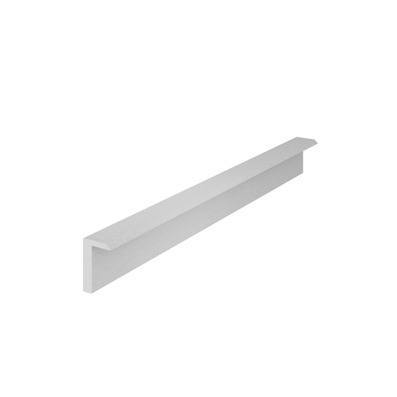 Abschlussleiste für SPC A-05 ALU SILBER 2,7M