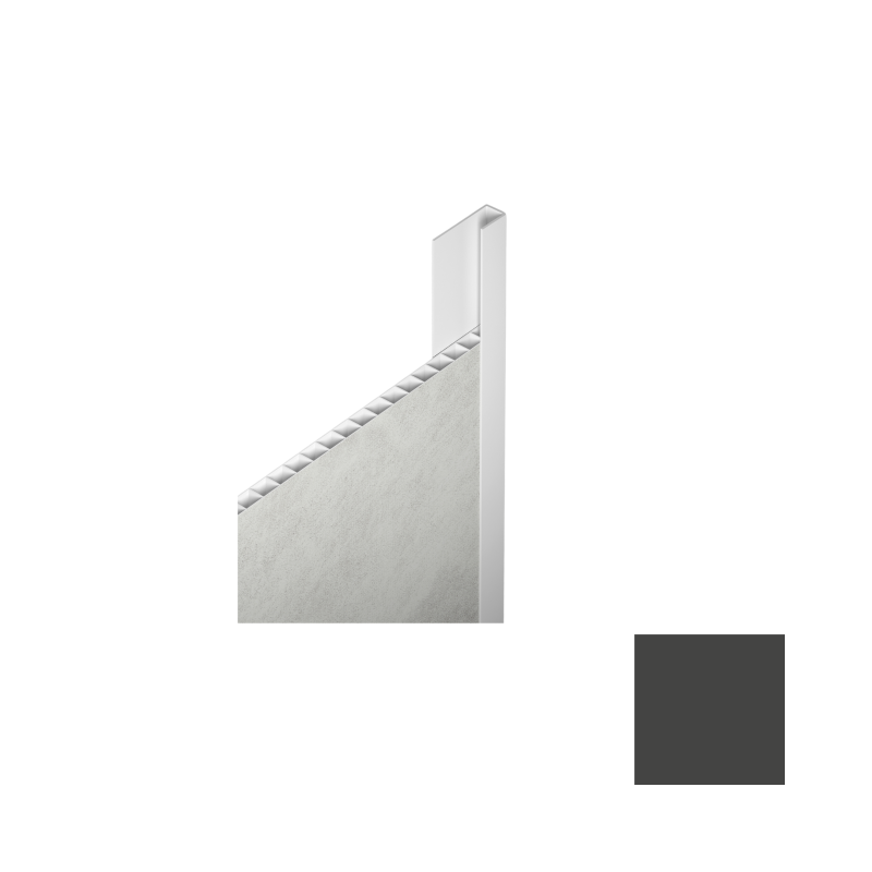 Motivo decorative panel finish L.BOAZ. B2 MAT BLACK