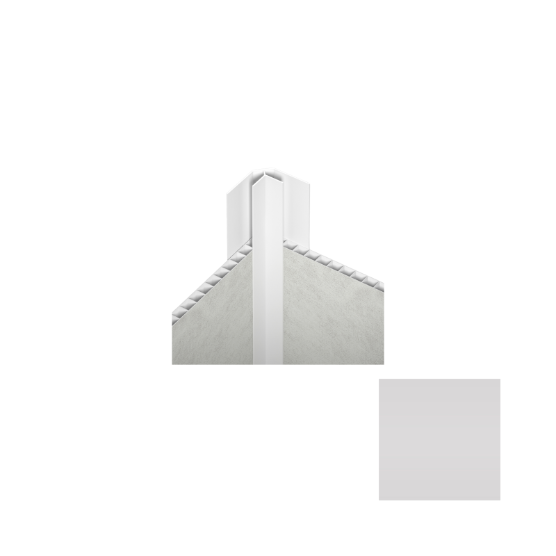 Dekoratīvā paneļa apdare Motivo L.BOAZ. B5 ANGLE. INTERJERS. GREY