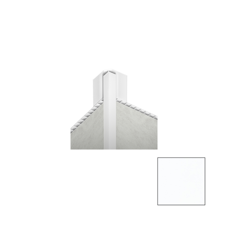 Dekoratiivne paneeli viimistlus Motivo L.BOAZ. B5 ANGLE. SISUSTUS. VALGE