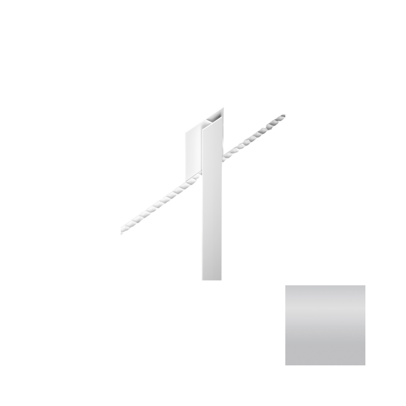 Motivo acabado panel decorativo L.BOAZ. B3 CONECTOR PLATA