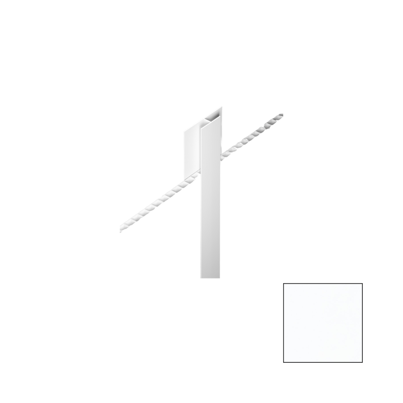 Motivo decorative panel finish L.BOAZ. B3 WHITE CONNECTOR