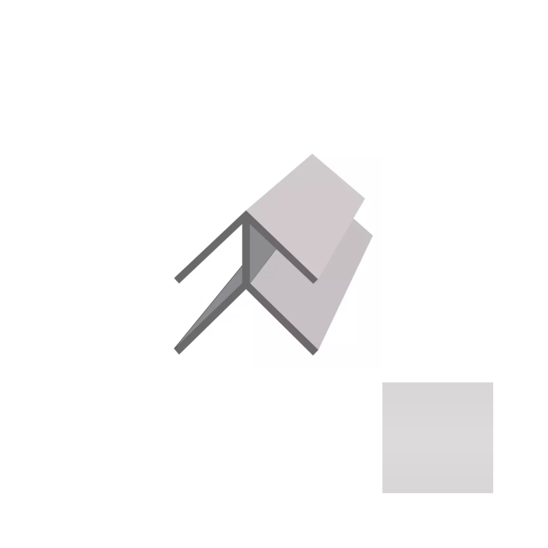 Dekoratiivne paneeli viimistlus Motivo L.BOAZ. B1 ANGLE. OUT. GREY