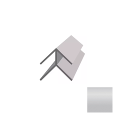 Finishing of the decorative panels Motivo L.BOAZ. B1 ANGLE. OUT. SILVER