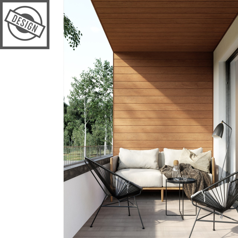 Vilo Sample: VOX SV-09 PVC ROOF SOFFIT AND CEILING PANELLING PVC Roof Soffit and Ceiling Panelling