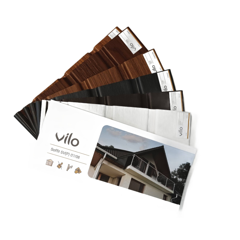 Vilo Sample: ROOF SOFFIT AND CEILING SOFFIT PVC Roof Soffit and Ceiling Soffit