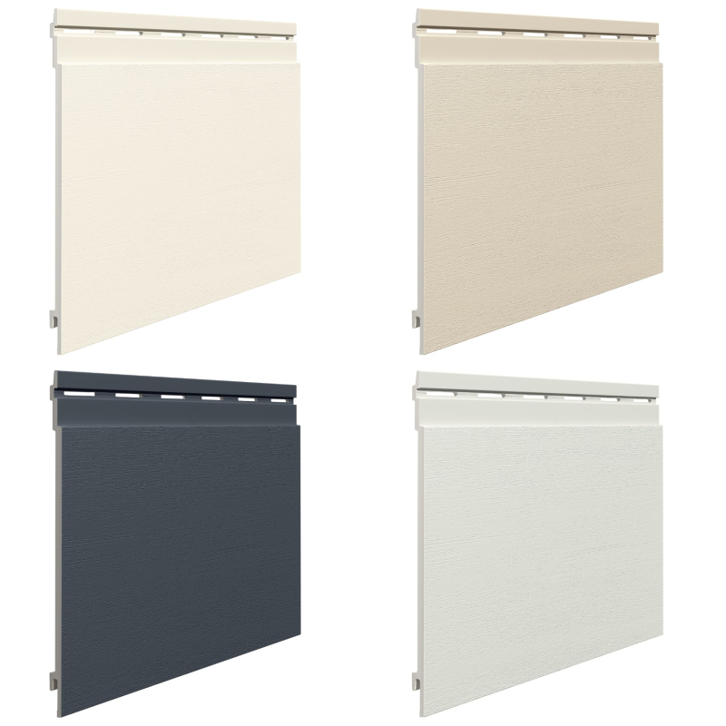 Vilo Sample: Kerrafront FS-301 façade cladding, façade slats, external façade slats, cladding panels